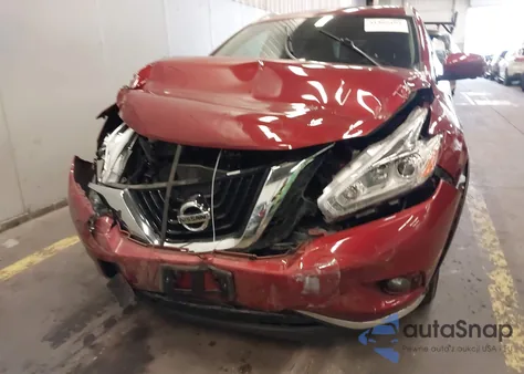 2017 Nissan Murano Sl из США, поврежденный, VIN 5N1AZ2MH3HN199304